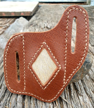 Load image into Gallery viewer, PANCAKE KNIFE POUCH - Hair On Hide - 3 Variations