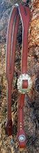 Load image into Gallery viewer, HANDMADE HERMAN OAK SLIP EAR HEADSTALL - Berry Buckle Ox Blood