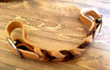 Load image into Gallery viewer, LEATHER SPLICED CHIN STRAP