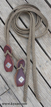 Load image into Gallery viewer, BRAIDED SHOW or PERFORMANCE REINS - 6 or 7 FT