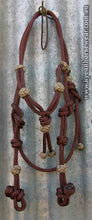 Load image into Gallery viewer, FUTURITY KNOT BRIDLE HEAD with DECORATIVE KNOTS