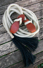 Load image into Gallery viewer, 7FT WESTERN SPLIT REINS with TASSELS