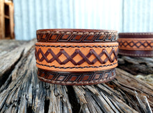 Load image into Gallery viewer, Mens/Womens Genuine Leather Cowboy Style Cuff - Adjustable
