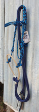 Load image into Gallery viewer, AMERICAN STYLE LOPING HACKAMORE with LARIAT ROPE BOSAL

