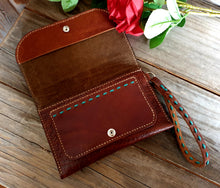 Load image into Gallery viewer, &#39;The Palomino&#39; Tooled Leather Clutch
