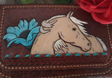 Load image into Gallery viewer, &#39;The Palomino&#39; Tooled Leather Clutch

