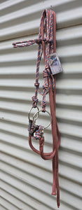 COMPLETE KNOTTED ROPE BRIDLE SET
