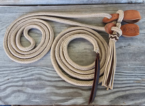HAND BRAIDED MECATE with or without Slobber Straps – BLUE ROAN ROPES ...