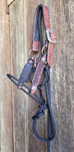 Load image into Gallery viewer, LARIAT NOSE LEATHER BRONC HALTER
