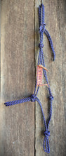 Load image into Gallery viewer, STANDARD ROPE HALTER with LEATHER NAME PLATE
