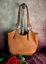 Load image into Gallery viewer, Handmade Genuine Leather Bag 'Painted Pair"
