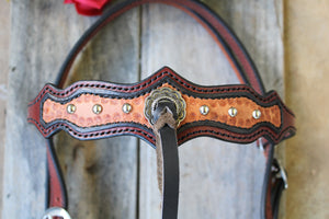 Dark Horse Collection -  Shaped Brow Headstall "Gunslinger"