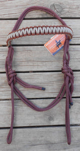 BRAIDED BROWBAND SPLICED BRIDLE HEAD
