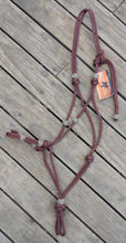 Load image into Gallery viewer, ROPE HALTER With DECORATIVE KNOTS - FULL/HORSE
