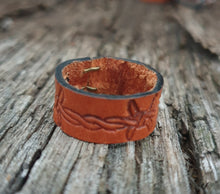 Load image into Gallery viewer, GENUINE LEATHER RING- 000207R
