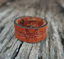 Load image into Gallery viewer, GENUINE LEATHER RING- 000207R
