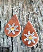 Load image into Gallery viewer, 000248 Leather Earrings
