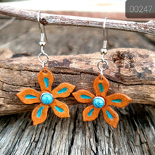 Load image into Gallery viewer, 000247 Leather Earrings
