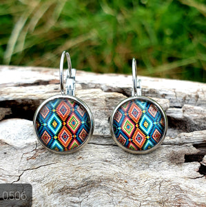 12MM COWGIRL CANDY EARRINGS - FRENCH EAR WIRES