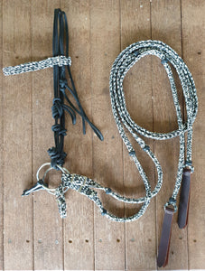 BRAIDED/ROPE BRIDLE SET