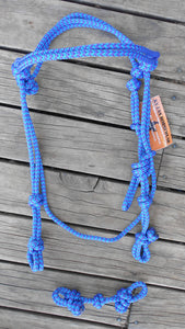KNOTTED BRIDLE with MATCHING CHIN STRAP