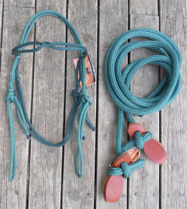 SPLICED BRIDLE and 9 FT STOCKMENS REINS
