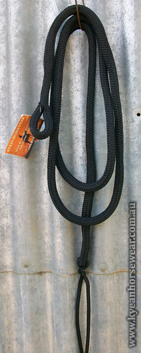 6 FT STANDARD ROPE LEAD – BLUE ROAN ROPES and TACK